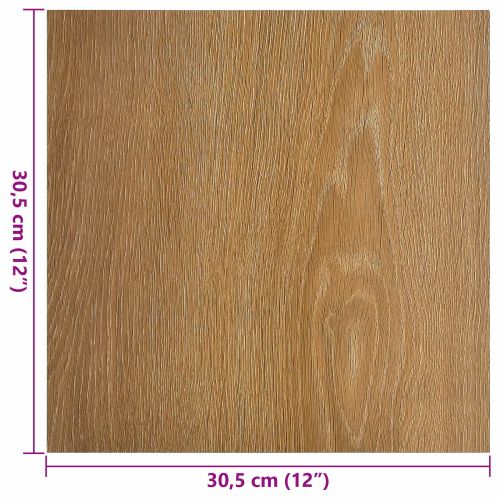 Дъски за под 55 pcs Кафяво 5,11 м² ПВЦ