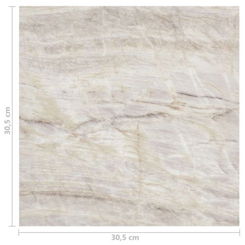 Дъски за под 5,11 м² 55 pcs ПВЦ Кафяв и бежов