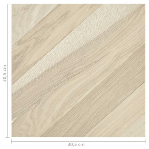 Дъски за под 55 pcs Бежово 5,11 м² ПВЦ