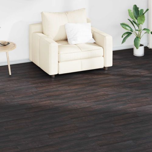 Дъски за под 18 pcs Тъмен кафяв 2,51 м² ПВЦ