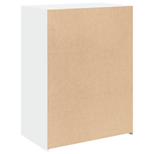 Бюфет, бял, 70x41x93 см, инженерно дърво