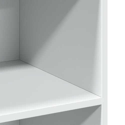 Бюфет, бял, 70x41x93 см, инженерно дърво