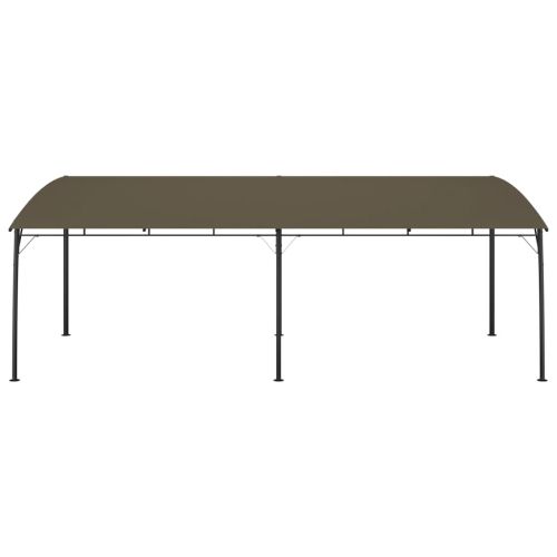 Градинска тента сенник, 6x3x2,55 м, таупе