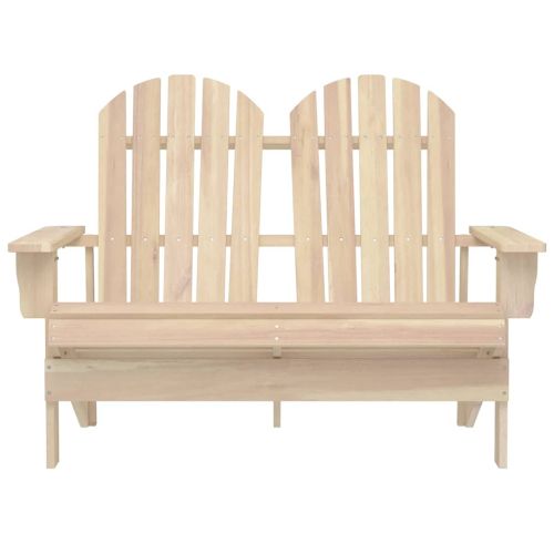 2-местен градински стол "Адирондак", чам масив