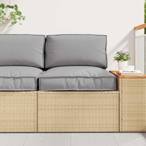 Комплект възглавници за палет 2 pcs Сив Оксфордска тъкан