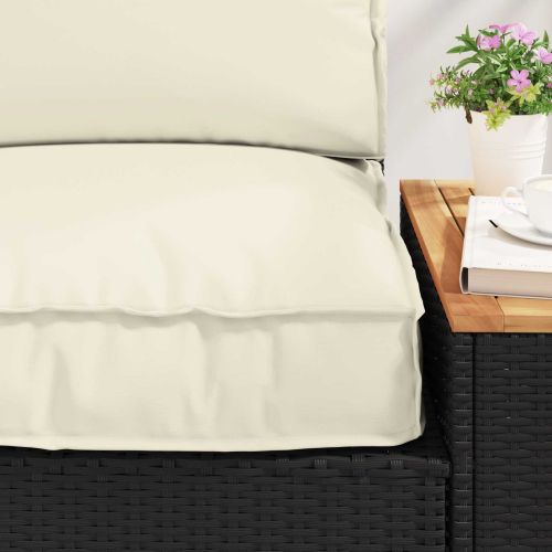 Комплект възглавници за палет 2 pcs Крем Оксфордска тъкан