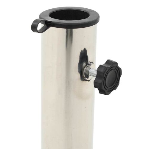 Основа за чадър, гранит, 20 кг, квадратна, черна