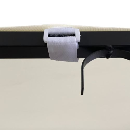 Навес таупе 2x2,3 м 180 г/м² плат и стомана