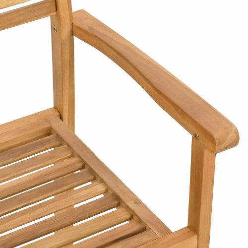 Комплект за хранене в градината 7 pcs Кафяво