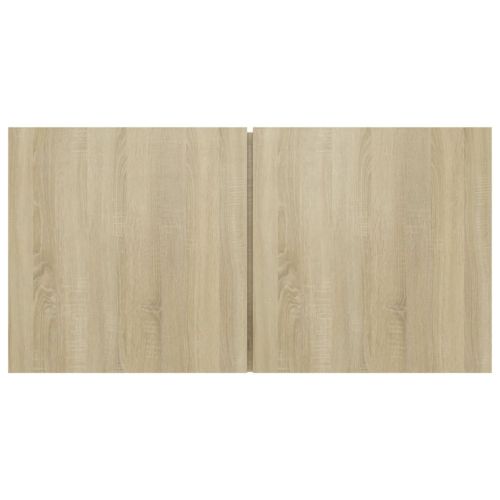 Окачен TВ шкаф, дъб сонома, 60x30x30 см, ПДЧ