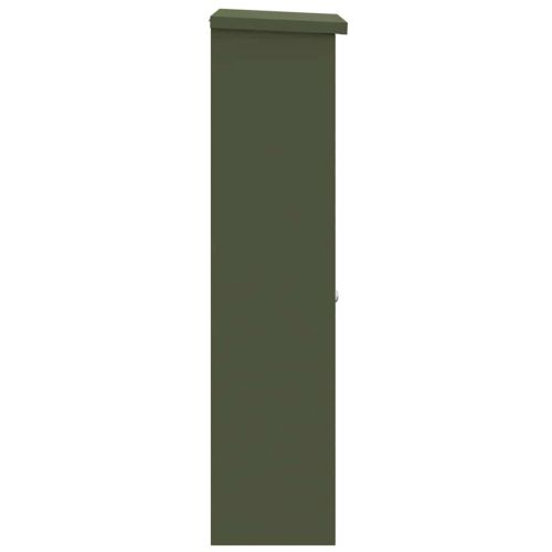 Пощенска кутия за пратки Маслиненозелен 44,5 x 29 x 110,5 см
