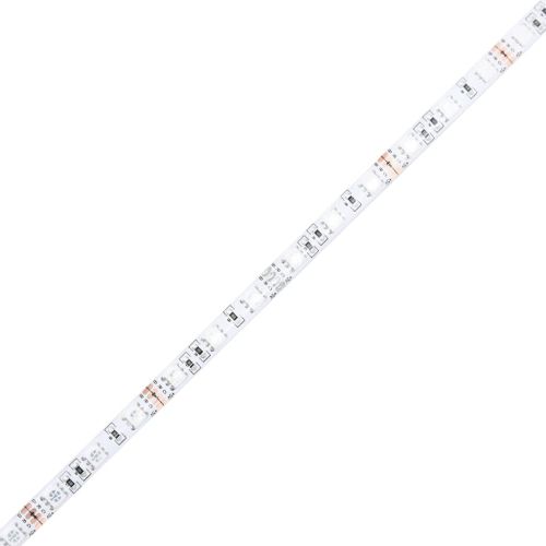 ТВ шкаф с LED осветление, опушен дъб, 240x35x40 см