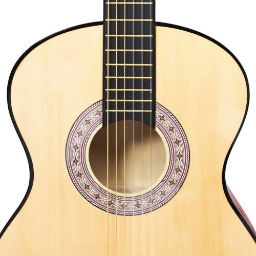 Класическа китара за начинаещи с калъф, 3/4, 36"