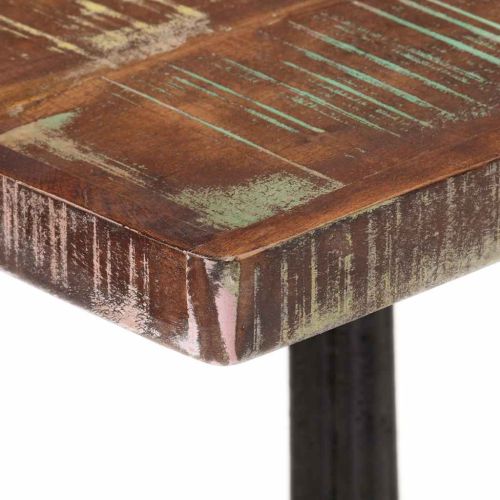 Бистро маса, 60x60x76 см, регенерирано дърво масив