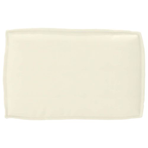 Комплект възглавници за палет 2 pcs Крем Оксфордска тъкан