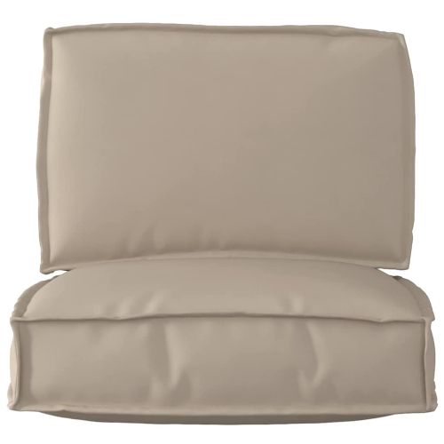 Комплект възглавници за палет 2 pcs Таупе Оксфордска тъкан