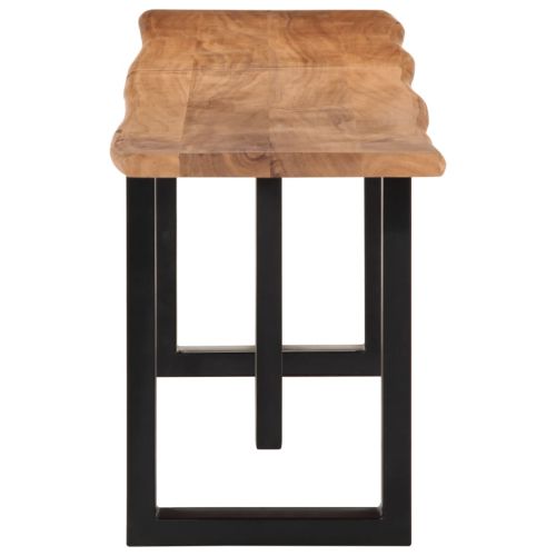 Пейка, 160 см, акация масив и стомана