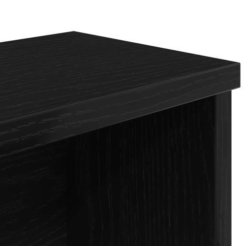 Кухненски стелажи за подреждане 2 бр черни 60x15x16 см