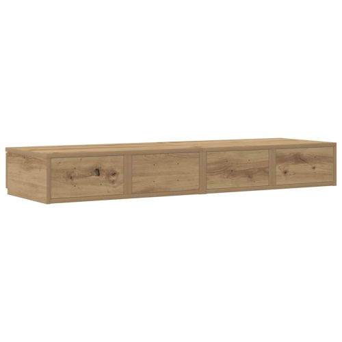 Чекмеджета за легло Дъб 120 x 36,5 x 16,5 см Инженерно дърво