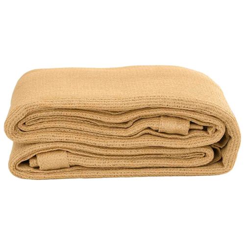 Килим за палатка, пясъчно, 250x250 см, HDPE