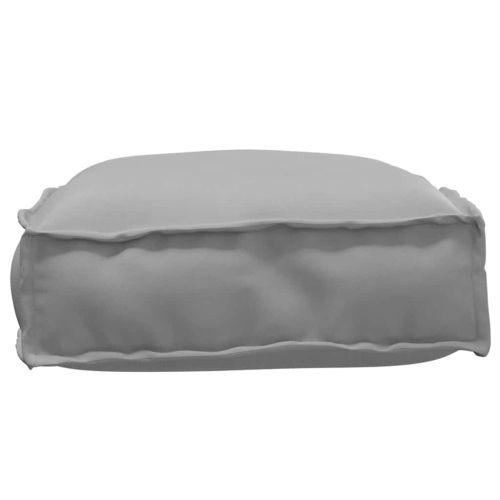 Възглавница Оксфордска тъкан Сиво 60 x 40 x 8 см
