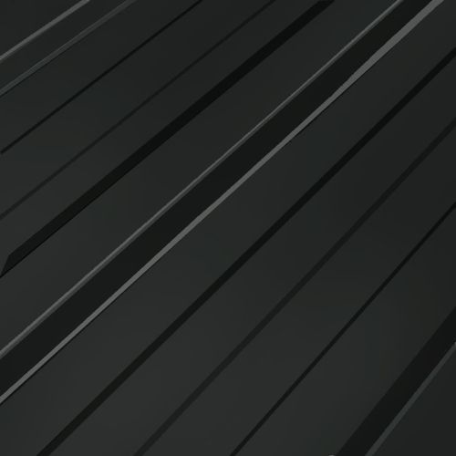 Покривен панел 12 pcs Антрацит 129 x 45 см Поцинкована стомана