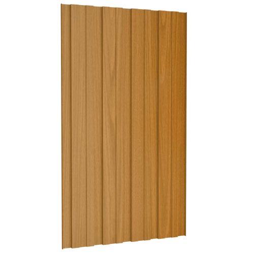 Покривен панел 36 pcs Натурално 80 x 45 cm Поцинкована стомана
