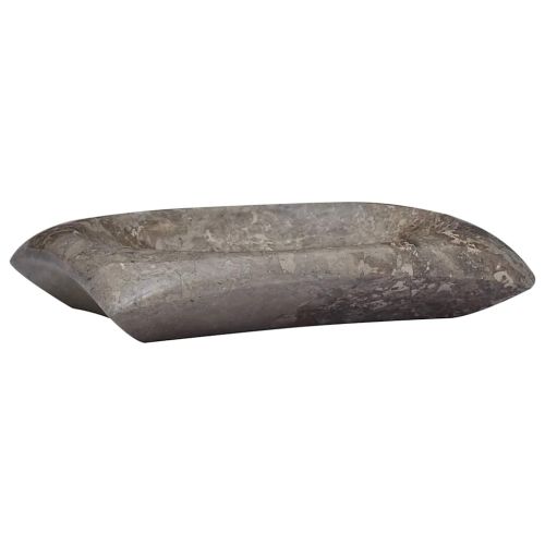 Сива мивка, 50x35x10 см, мрамор