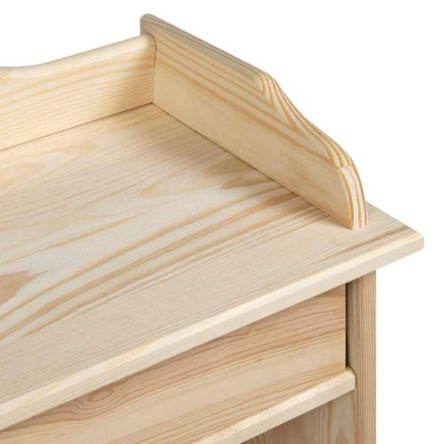 Винен рафт Естествен 58 x 28 x 90 см Масивно дърво от бор