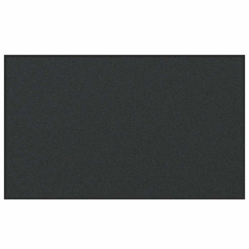 Мат за врата Друг Черно 90 x 150 cm Полипропилен и винил