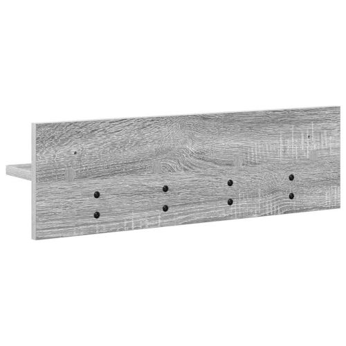 Стенен закачалка за палта Сив Сонома 60 x 10,5 x 18 см