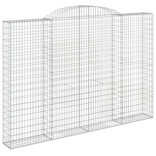 Габионни кошници арка 4 бр 300x30x200/220 см поцинковано желязо