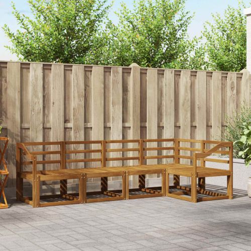 Комплект дивани 5 pcs Естествен