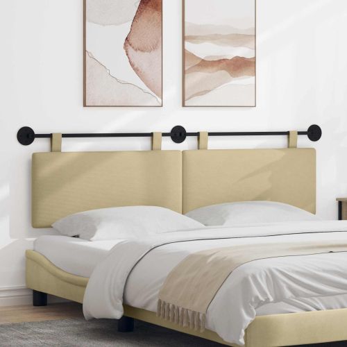 Висяща табла Светлозелено сиво 190 x 55 x 5 см Кордюрова тъкан