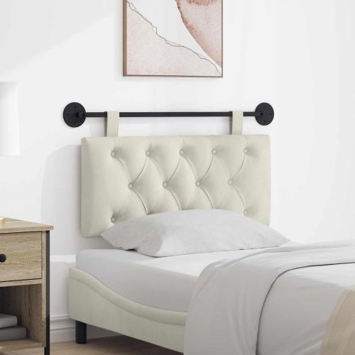 Висяща табла Монтиране на стена Крем 90 x 55 x 7 см Кадифе