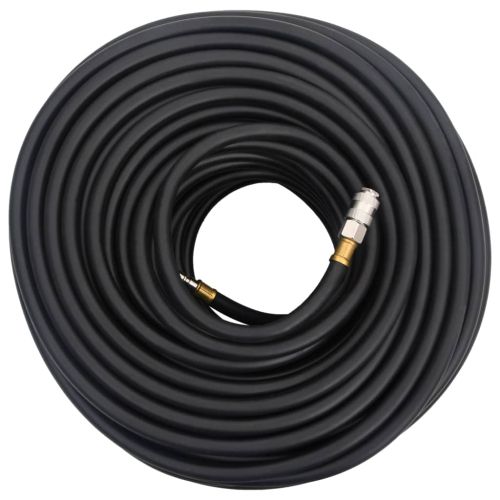 Хибриден маркуч за въздух черен 0,6" 50 м гума и PVC