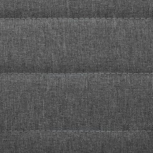 Трапезни столове, 6 бр, светлосиви, плат