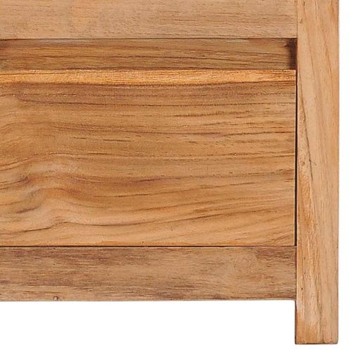 ТВ шкаф 100x30x35 см тиково дърво масив