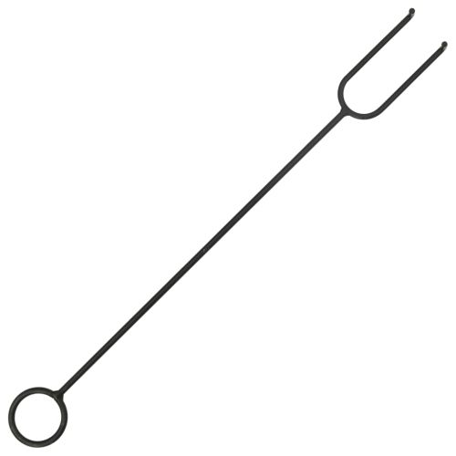 Преносимо огнище с ръжен, 76 см, XXL, стомана