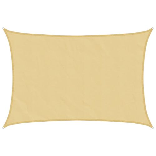 Слънцезащитно платно пясъчно 5x3 м 100% полиестер Оксфорд