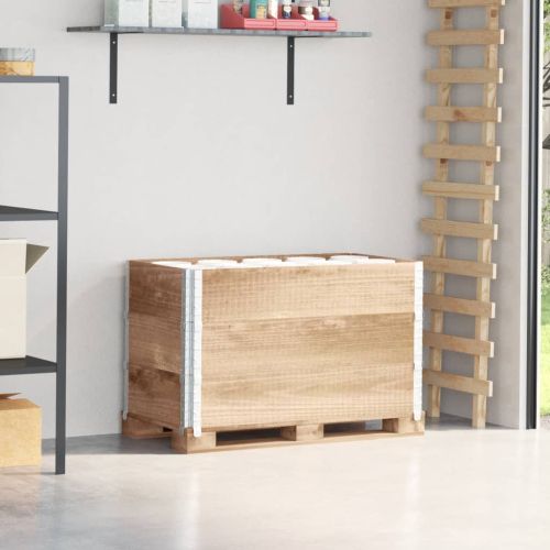 Палетни страници, 3 бр, 100x50 см, борова дървесина масив