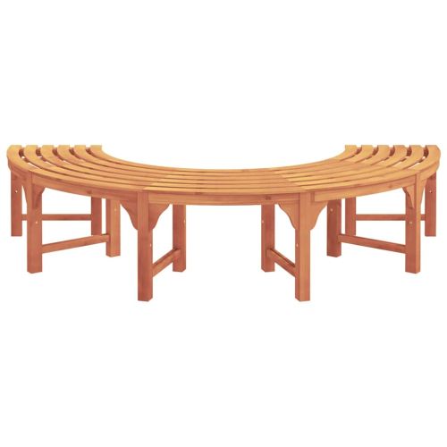 Дървесен бенч 2 pcs Естествен 160 x 80 x 45 см