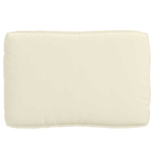 Комплект възглавници за палет 2 pcs Крем Оксфордска тъкан