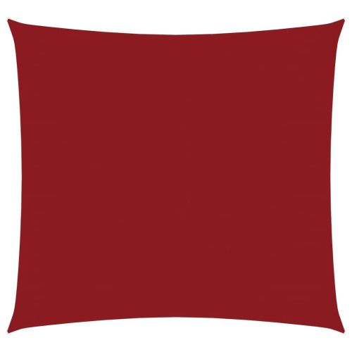 Платно-сенник, Оксфорд текстил, квадратно, 4x4 м, червено