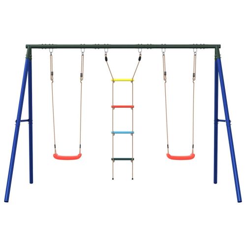 Външен комплект с люлки и стълба