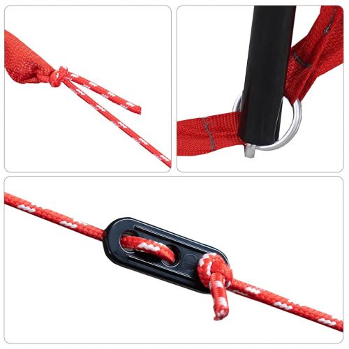 Палатка за задна врата на автомобил Сив и оранжев тафта