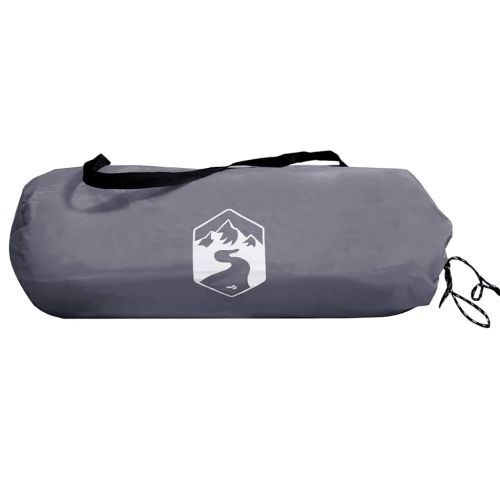 Палатка за задна врата на автомобил Сив и оранжев тафта