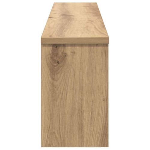 Стенен закачалка за палта Дъб 100 x 16 x 26 см Инженерно дърво