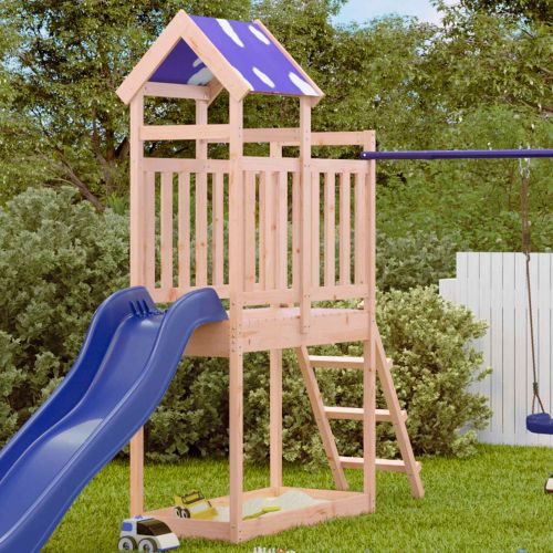 Игрална кула Кафяво Солидна Дъгласова дървесина