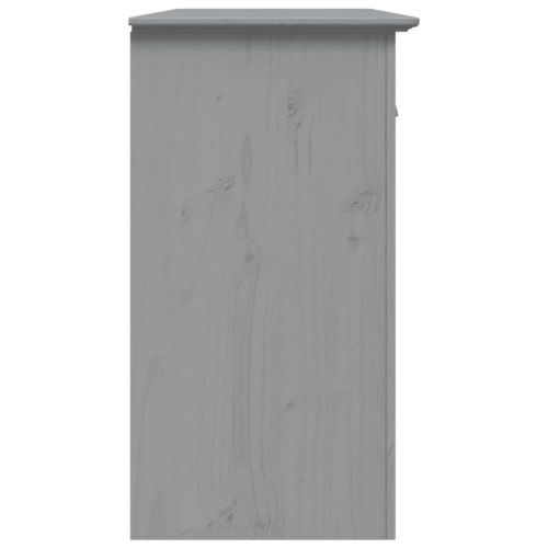 Сайдборд BODO, сив, 115,5x44x80 см, бор масив